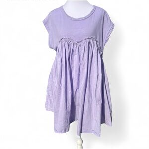 TALULAH Lavender Mini Baby Doll Dress‎